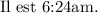 
\documentclass{report}
  \usepackage{time}
  \pagestyle{empty}
  
\begin{document}
Il est \now.
\end{document}
